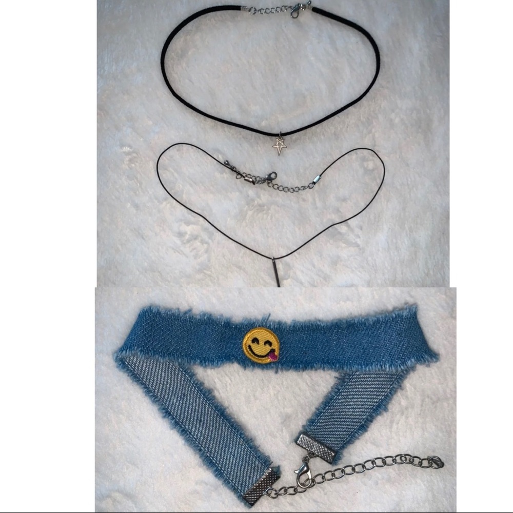 Choker necklace set bundle